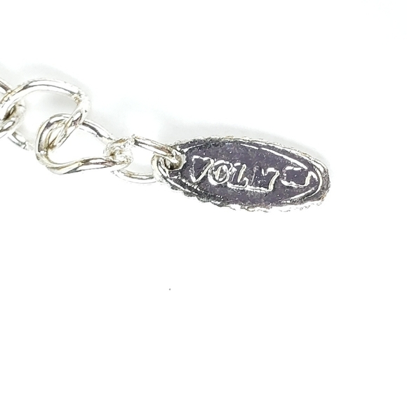 VCLM Boho Medallion Statement Necklace Enameled Beachy - Picture 8 of 10